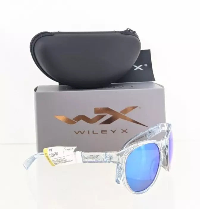 Brand New Authentic Wiley WX Covert Sunglasses Crystal Frame AC6CVT09