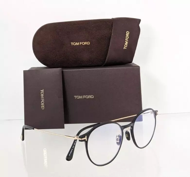 Brand New Authentic Tom Ford TF 5866 Eyeglasses 002 Frame FT 5866 52mm Frame