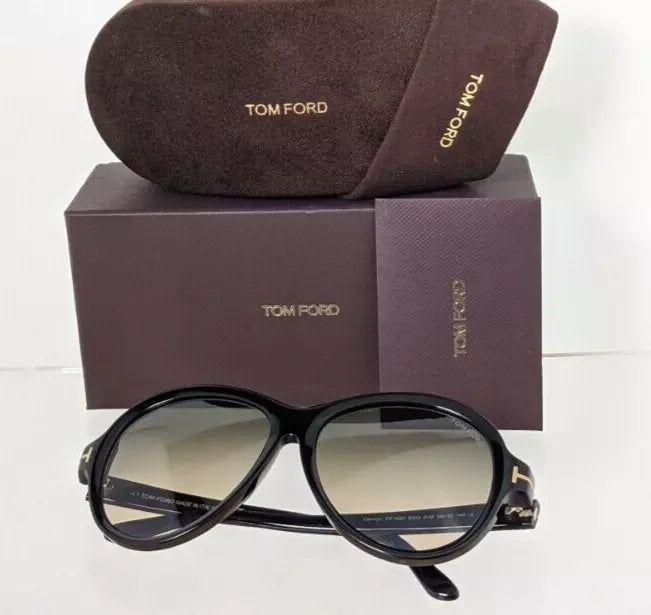 Brand New Authentic Tom Ford Sunglasses FT TF 1033 ECO 01B Camryn TF1033 59mm