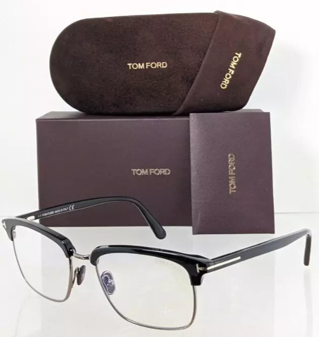 Brand New Authentic Tom Ford TF 5801 Eyeglasses 001 Frame FT 5801 - B Frame 54mm