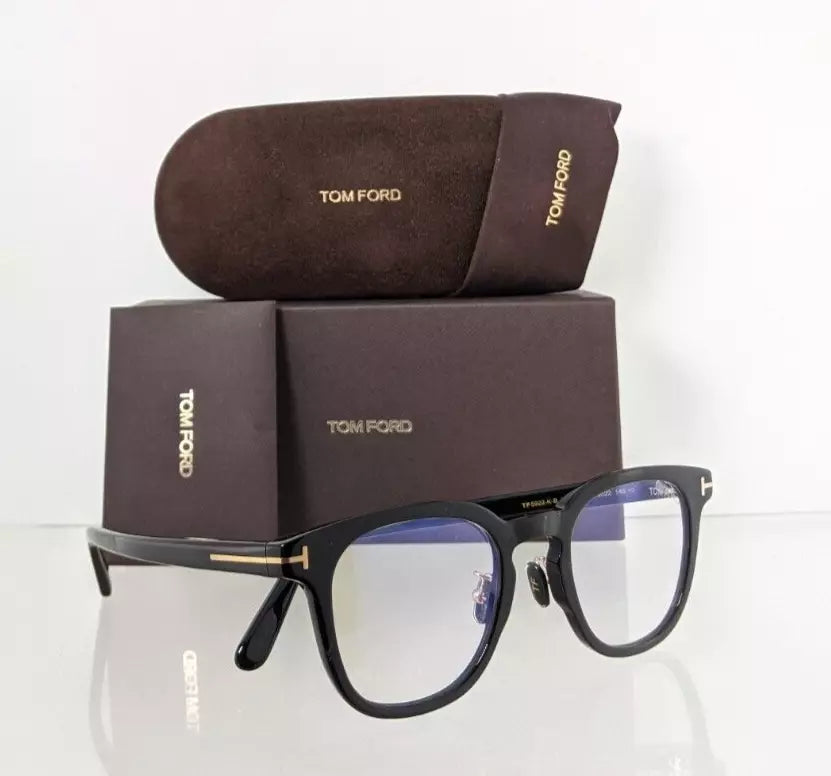 Brand New Authentic Tom Ford TF 5922 Eyeglasses 001 Frame FT 5922-K-B 49mm Frame