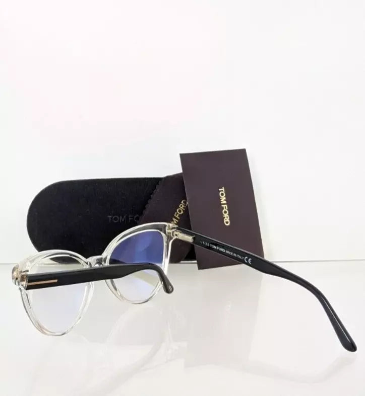 Brand New Authentic Tom Ford TF 5639 Eyeglasses 026 Frame FT 5639-B Blue Block