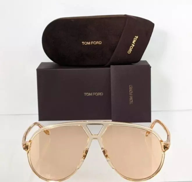 Brand New Authentic Tom Ford Sunglasses FT TF 1061 45E Bertrand - 02 TF1061 64mm