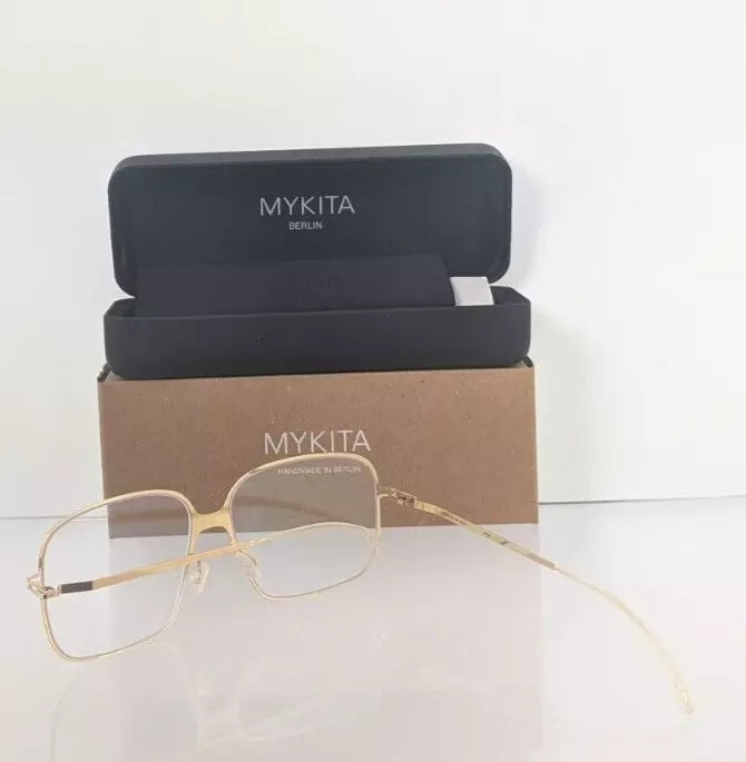 Brand New Authentic Mykita Eyeglasses Nelli Col 013 57mm Gold Frame