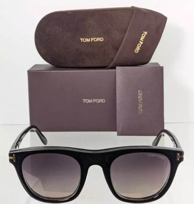 Brand New Authentic Tom Ford TF 5895 Eyeglasses 001 Frame FT 5895-B with Clip on