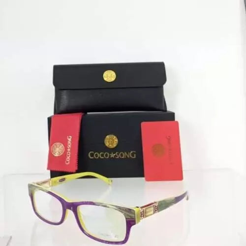 Brand New Authentic COCO SONG Eyeglasses Party Dance Col 1 54mm CV106