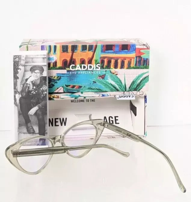 New Authentic CADDIS Eyeglasses Nepetalactone 52mm Grey Frame