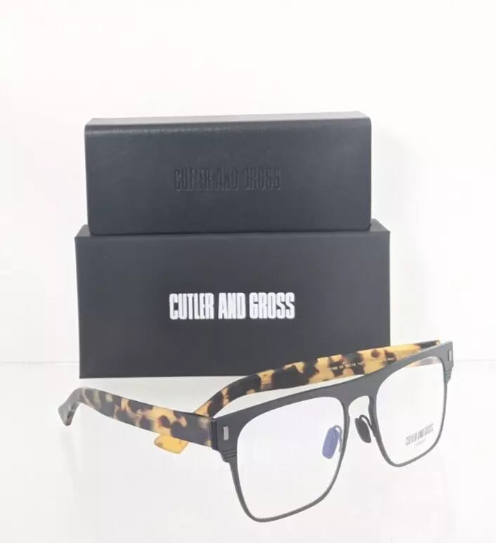 Brand New Authentic CUTLER AND GROSS OF LONDON Eyeglasses 1366 03 : 1365 56mm