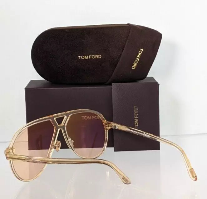 Brand New Authentic Tom Ford Sunglasses FT TF 1061 45E Bertrand - 02 TF1061 64mm