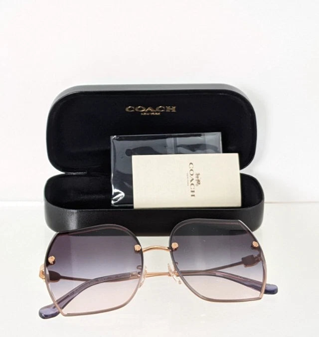 Brand New Authentic Coach Sunglasses HC 7146BD Gold 60mm