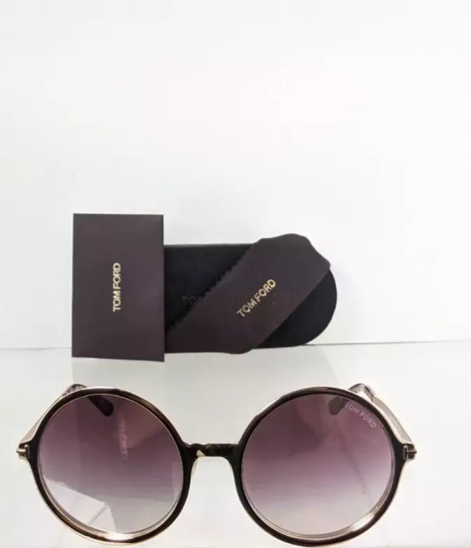 Brand New Authentic Tom Ford Sunglasses FT TF 572 28Z Ava-02 TF1028 59mm