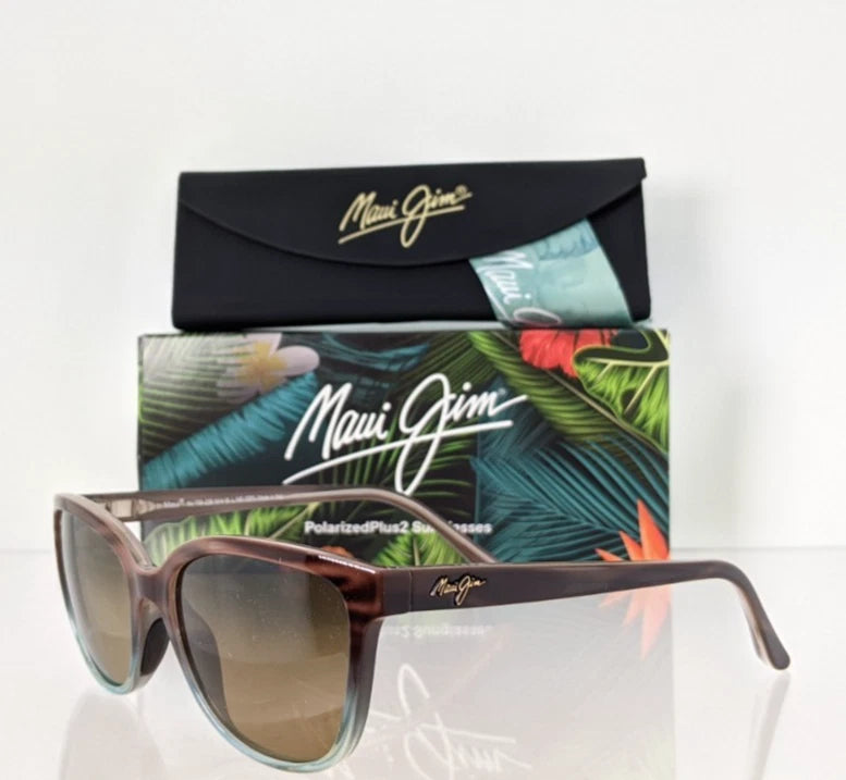 Brand New Authentic Maui Jim Sunglasses HONI MJ 758 - 22B STG-SG 54mm Frame