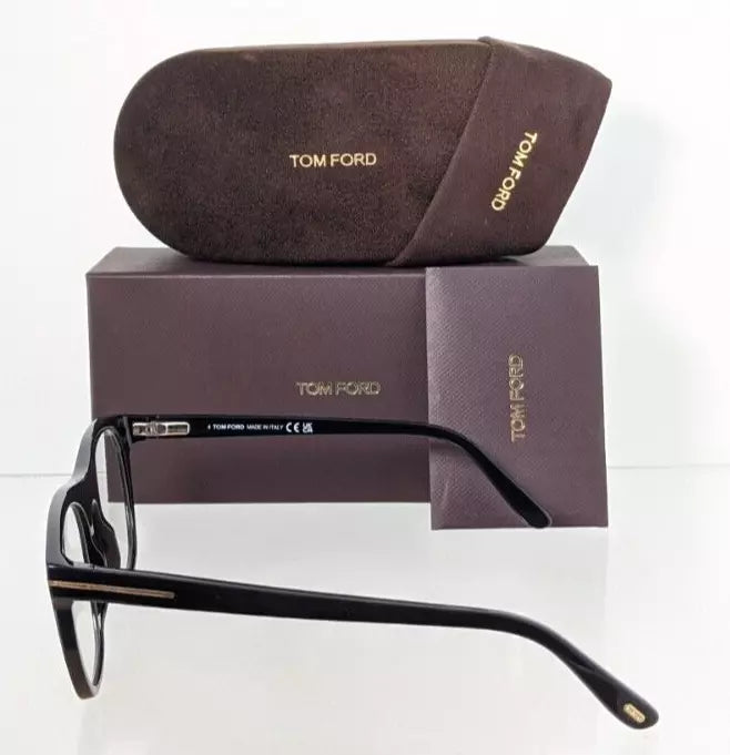 Brand New Authentic Tom Ford TF 5895 Eyeglasses 001 Frame FT 5895-B with Clip on