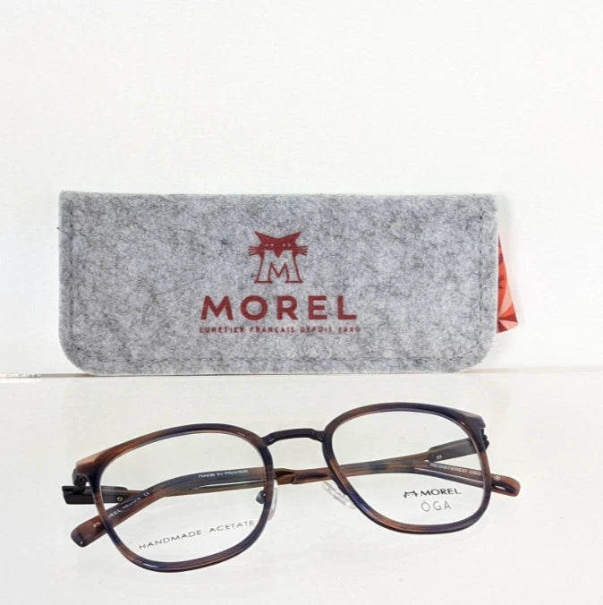Brand New Authentic MOREL OGA Eyeglasses 10133O MB11 51mm Frame 10133O