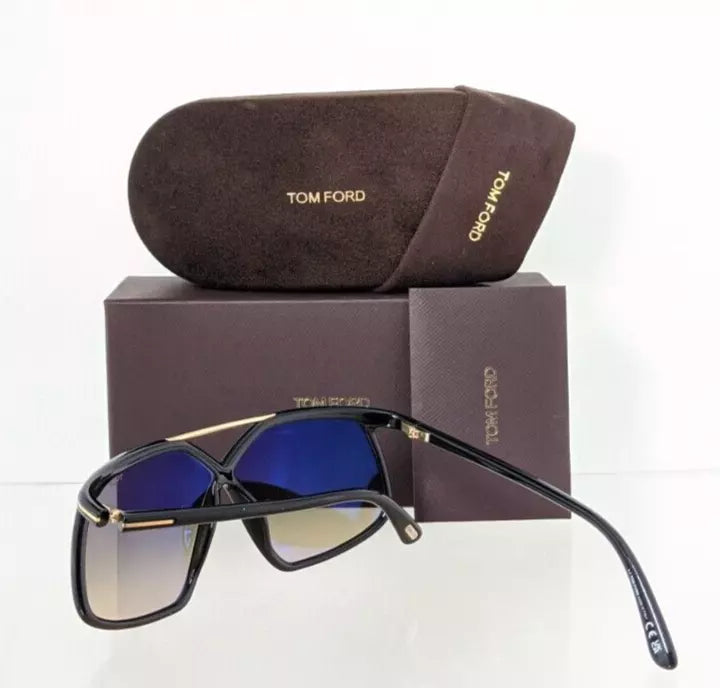 Brand New Authentic Tom Ford Sunglasses FT TF 1038 01B Meryl TF1038 64mm