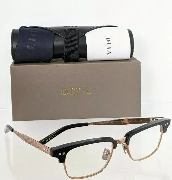 Brand New Authentic Dita Eyeglasses STATESMAN THREE DRX-2064-F-BLK-RGD-52