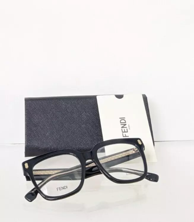 Brand New Authentic Fendi Eyeglasses 0463 807 51mm Gold Frame 0463