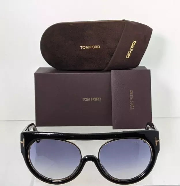 Brand New Authentic Tom Ford Sunglasses FT TF 360 01B Alana TF0360 55mm