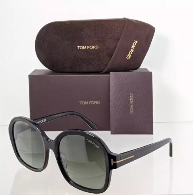 Brand New Authentic Tom Ford Sunglasses FT TF 1034 01B Hanley TF1034 57mm