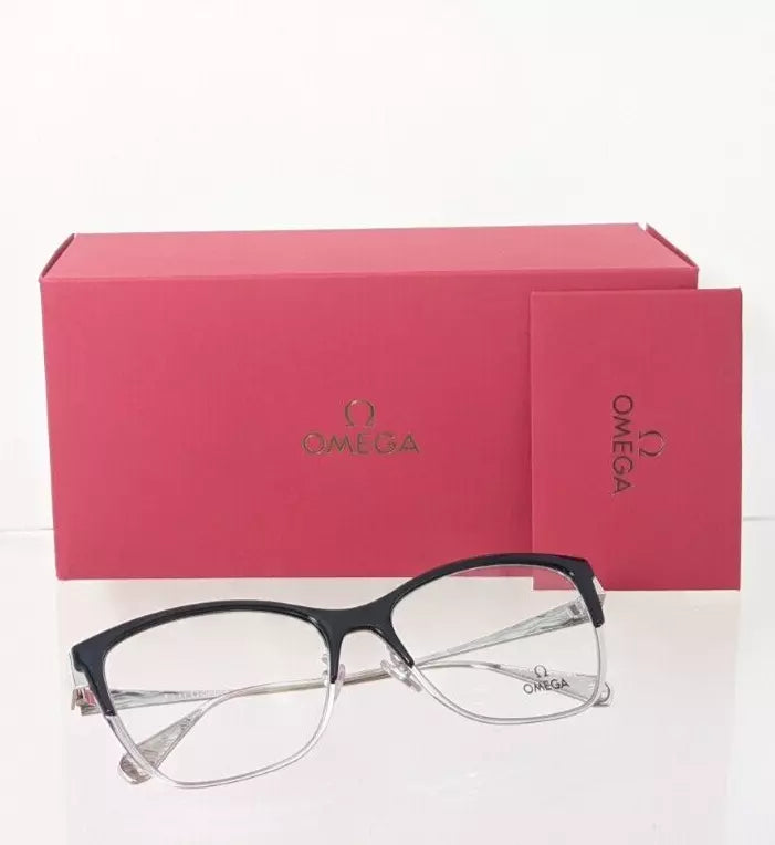 Brand New Authentic OMEGA Eyeglasses 5001 - H 052 01A 54mm Frame