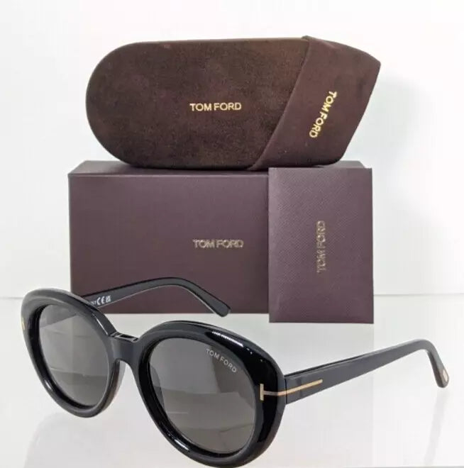 Brand New Authentic Tom Ford Sunglasses FT TF 1009 01A Lily 02 TF1009 55mm