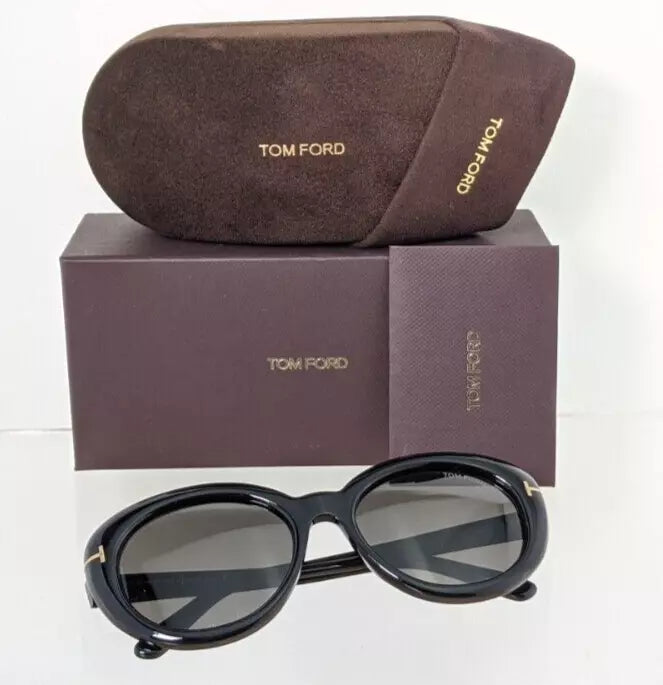 Brand New Authentic Tom Ford Sunglasses FT TF 1009 01A Lily 02 TF1009 55mm