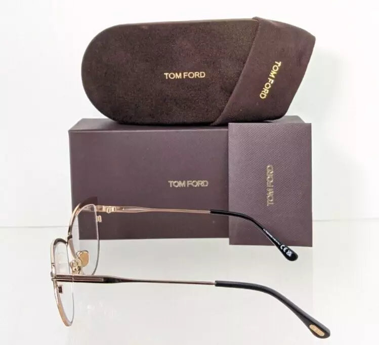 Brand New Authentic Tom Ford TF 5877 Eyeglasses 001 Frame FT 5877-B Frame 55mm