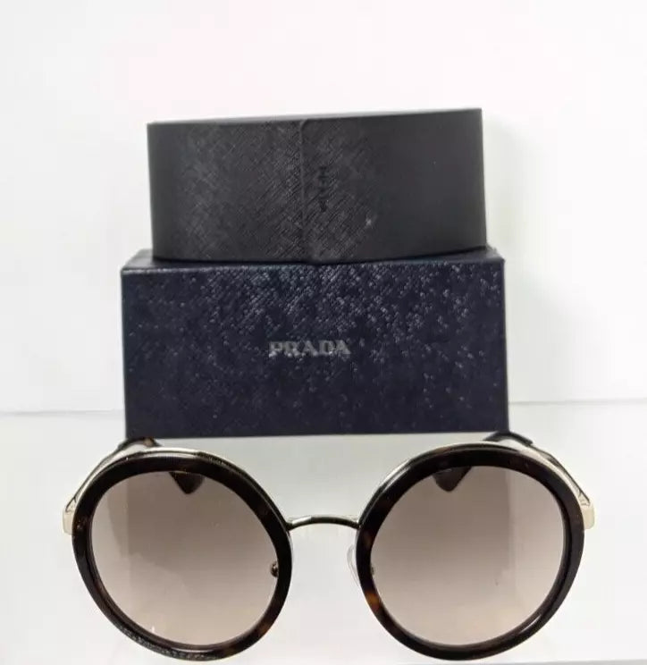 Brand New Authentic Prada Sunglasses SPR 50T Sunglasses 2AU - 3D0 Tortoise Gold