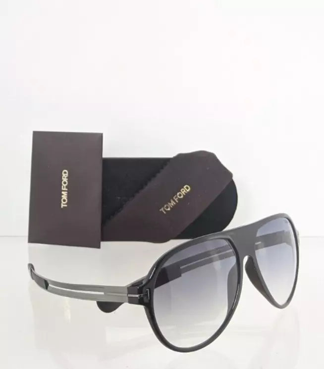 Brand Authentic Tom Ford Sunglasses FT TF 881 Oscar 01B Frame 60mm TF0881