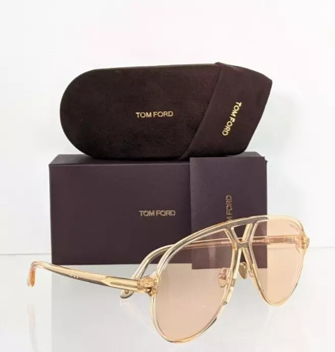 Brand New Authentic Tom Ford Sunglasses FT TF 1061 45E Bertrand - 02 TF1061 64mm