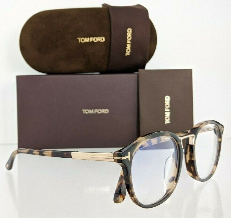 Brand New Authentic Tom Ford TF 5555 Eyeglasses 055 Frame FT 5555-F-B 52mm