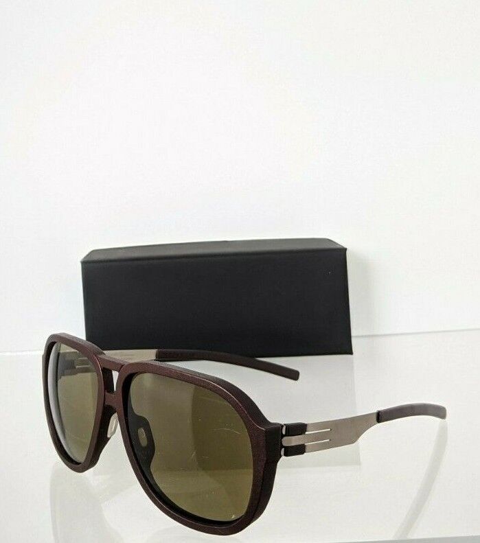 Brand New Authentic ic! Berlin Sunglasses Rakete Bronze 55mm Frame