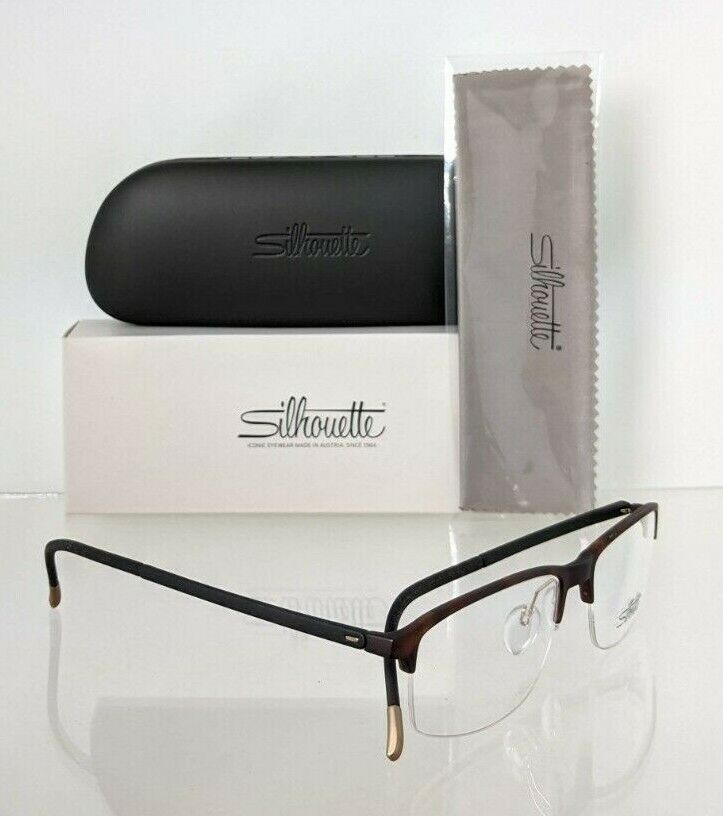 Brand New Authentic Silhouette Eyeglasses SPX 2933 75 6330 Titanium Frame 53mm