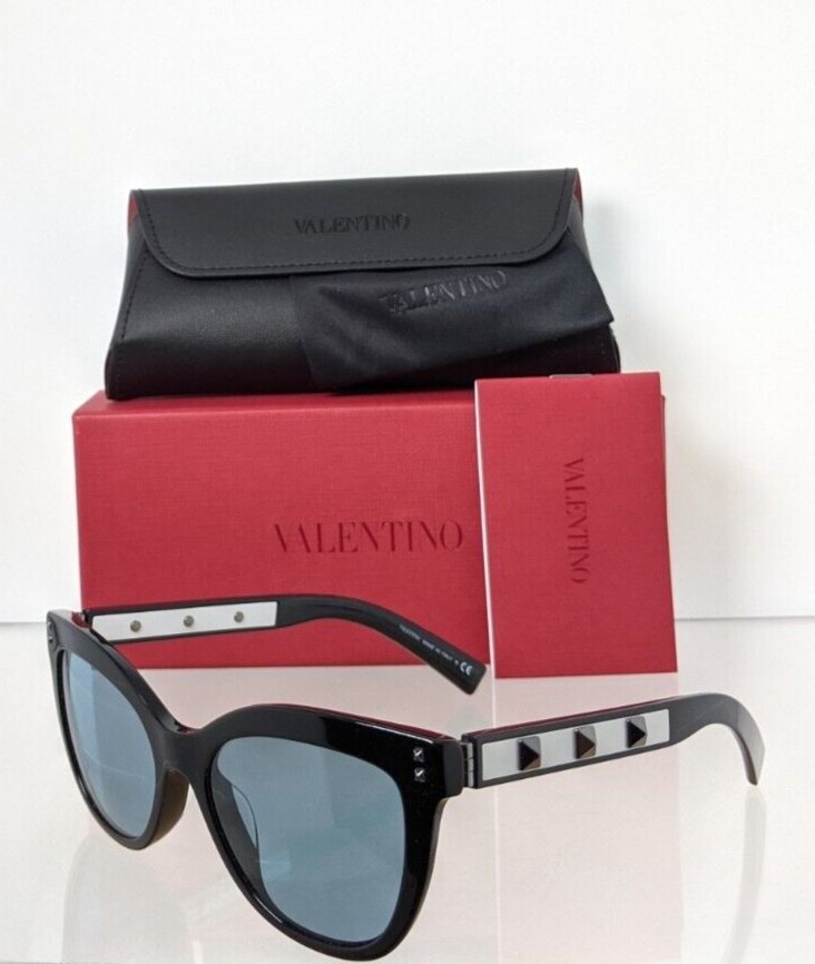 Brand New Authentic Valentino Sunglasses VA 4049 5001/80 Black 4049 - A Frame