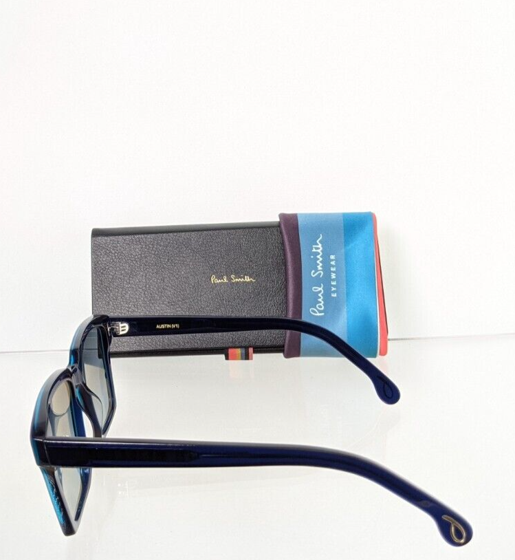 New Authentic PAUL SMITH Sunglasses AUSTIN PSSN011V1 Col. 02 53mm Navy Frame