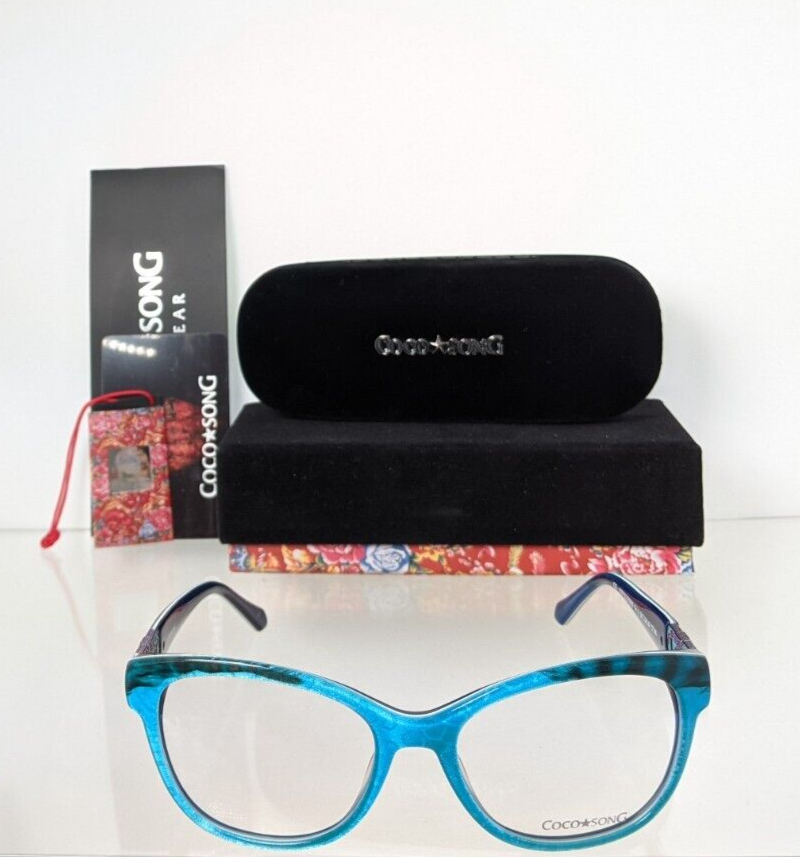 Brand New Authentic Coco Song Eyeglasses Just Illusion Col 4 53Mm Cv166