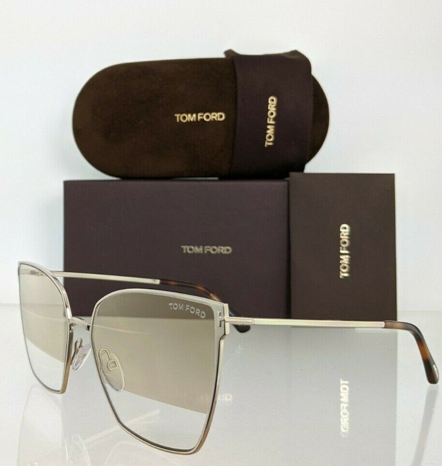 Brand New Authentic Tom Ford Sunglasses FT TF 653 28B Helena Frame TF0653