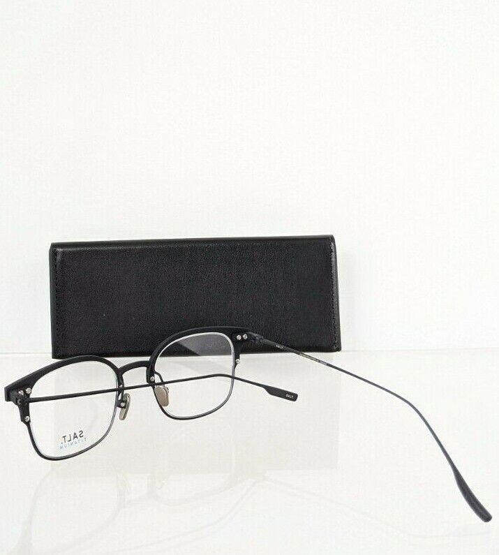 Brand New Authentic Salt Eyeglasses VAUGHN BS/BS Black Frame 48mm