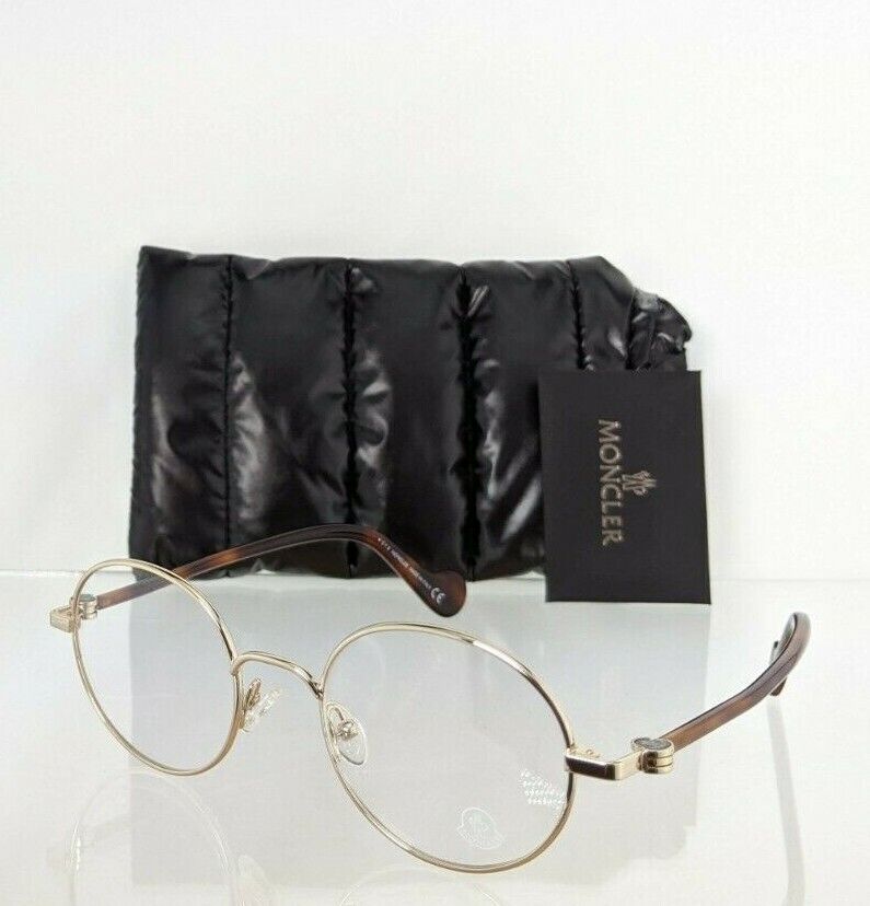 Brand New Authentic Moncler Eyeglasses ML 5062 032 49mm Gold 5062 Frame