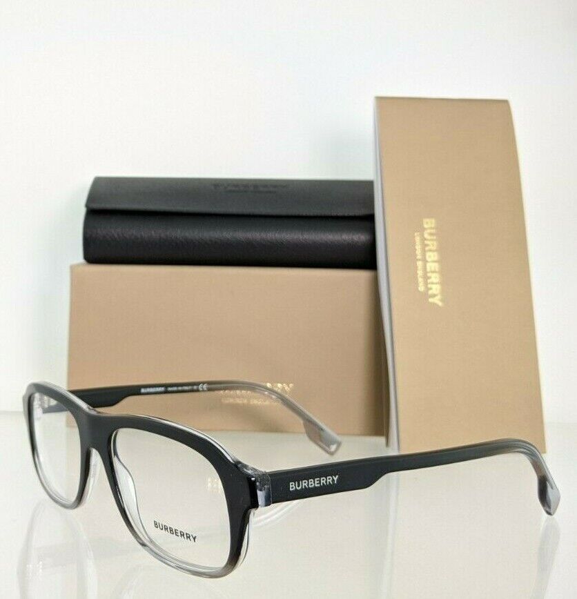 Brand New Authentic Burberry Eyeglasses BE 2299 3805 Black Clear 54mm 2299 - F