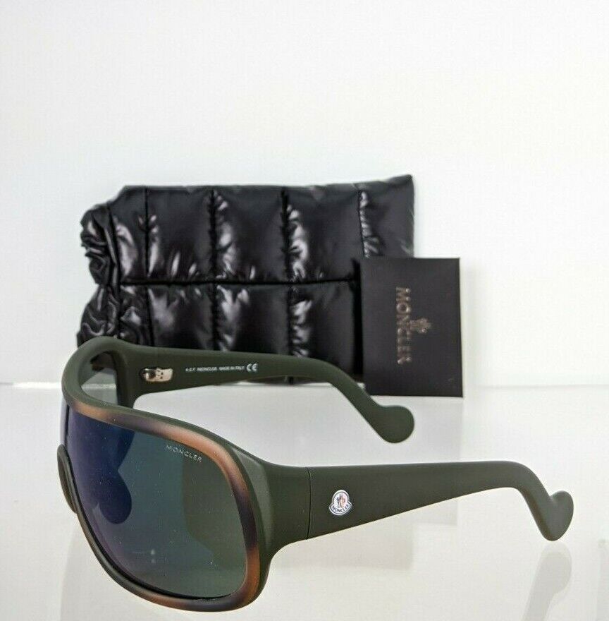 Brand New Authentic Moncler Sunglasses MR MONCLER ML 0048 56Q Hidden Peak Frame