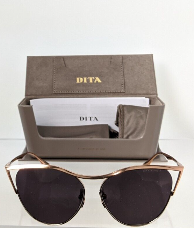 New Authentic Dita Sunglasses REVOIR DTS 509-59-02 Rose Gold Frame