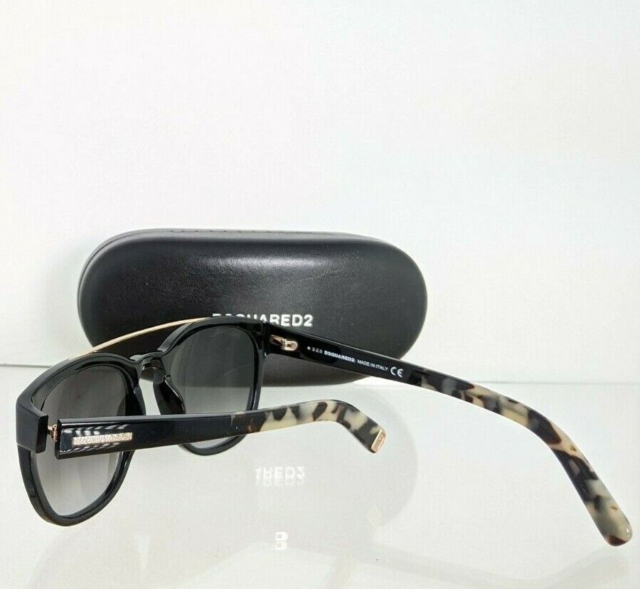 Brand New Authentic DSQUARED2 HARRY DQ 164 01B Black Frame 54mm