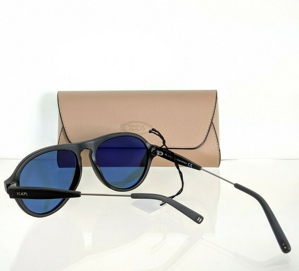 Brand New Authentic Tod's Sunglasses TO 232 02D 56mm Black Frame TO232