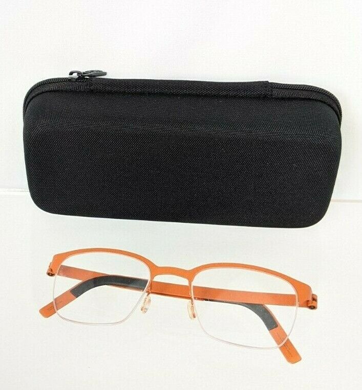 Brand New Authentic LINDBERG Eyeglasses 7404 Orange U39 7404 47mm