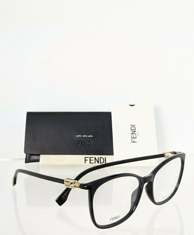 Brand New Authentic Fendi Eyeglasses 0461 807 56mm Black Frame 0461