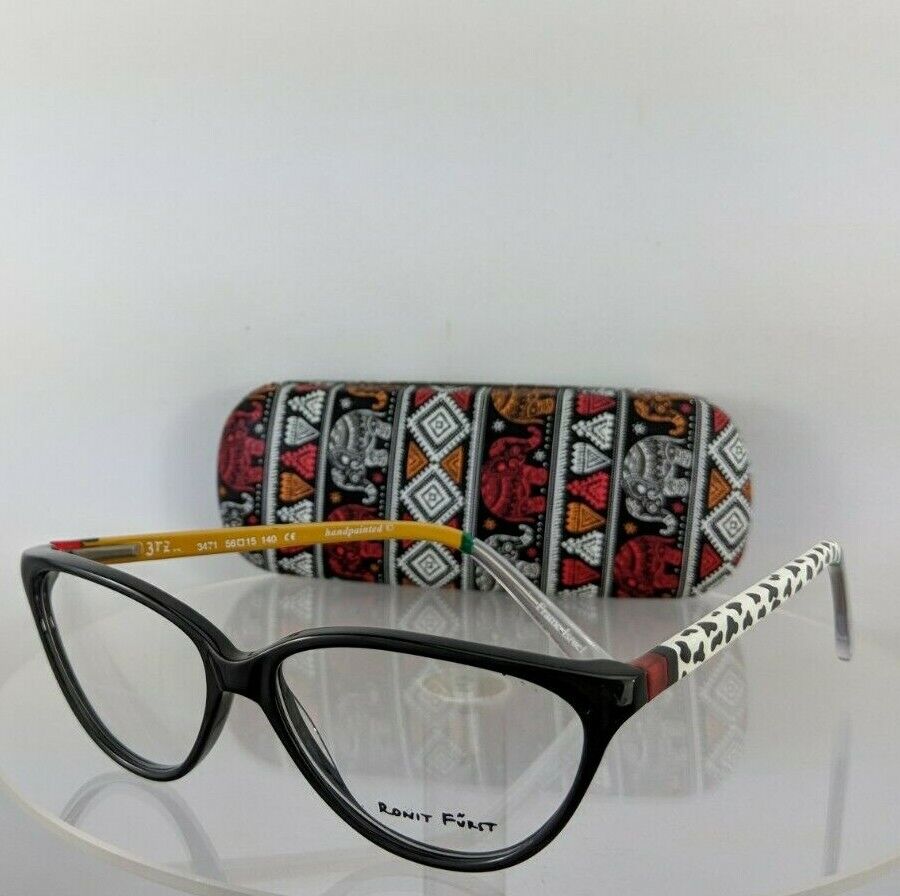 Brand New Authentic Ronit Furst Rf 3471 3Tz Hand Painted Eyeglasses 56Mm Frame