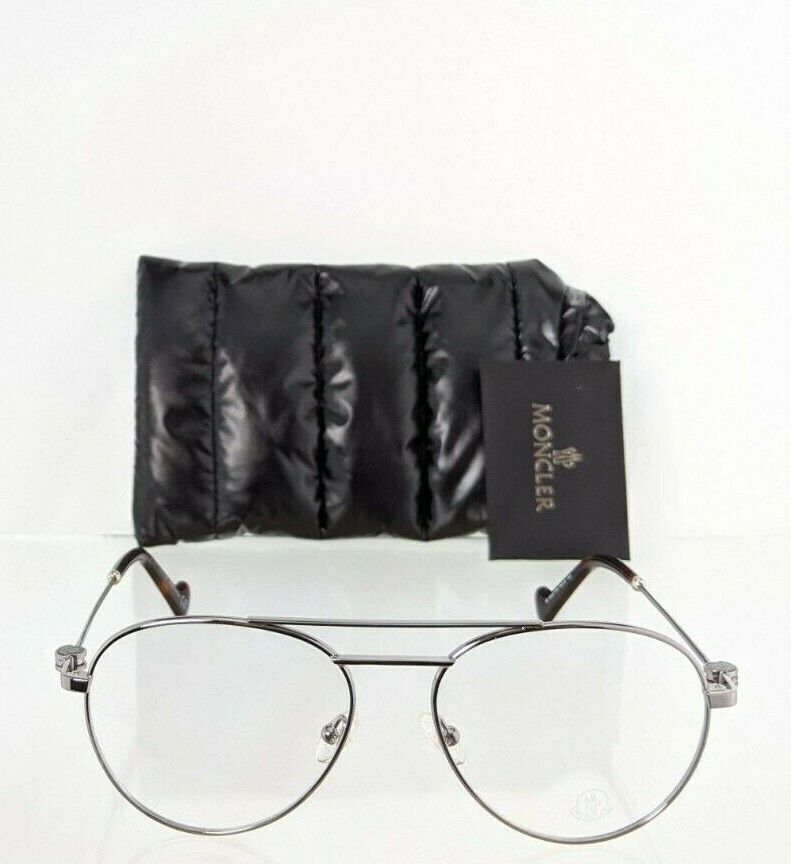 Brand New Authentic Moncler Eyeglasses ML 5023 014 54mm Gunmetal Frame