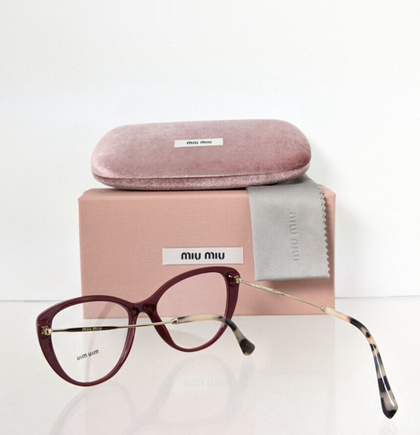 Brand New Authentic Miu Miu Eyeglasses VMU 02S USH - 1O1 Burgundy 02S Frame