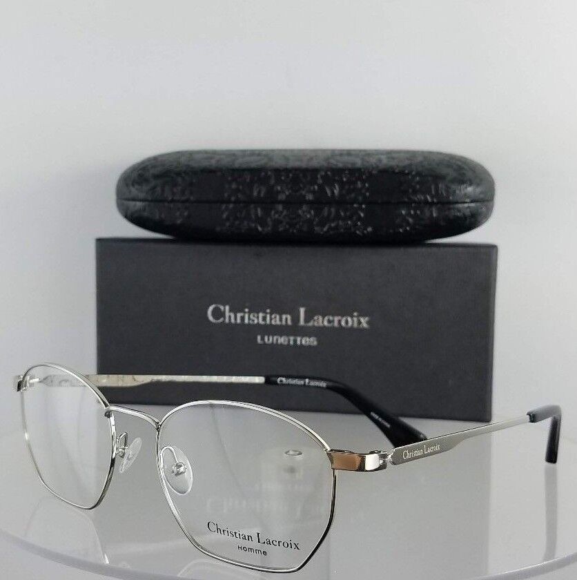 Brand New Authentic Christian Lacroix Eyeglasses Cl 4006 Silver Frame